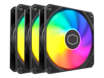 Cooler Master Lüfter Masterfan 120 Lite Argb 3-Pack - Gehäuse-Lüfter - 30 dB