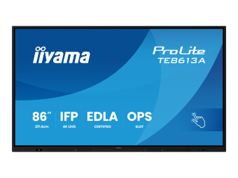 Iiyama ProLite TE8613A-B3AG - 218 cm (86") Diagonalklasse (217.4 cm (85.6")