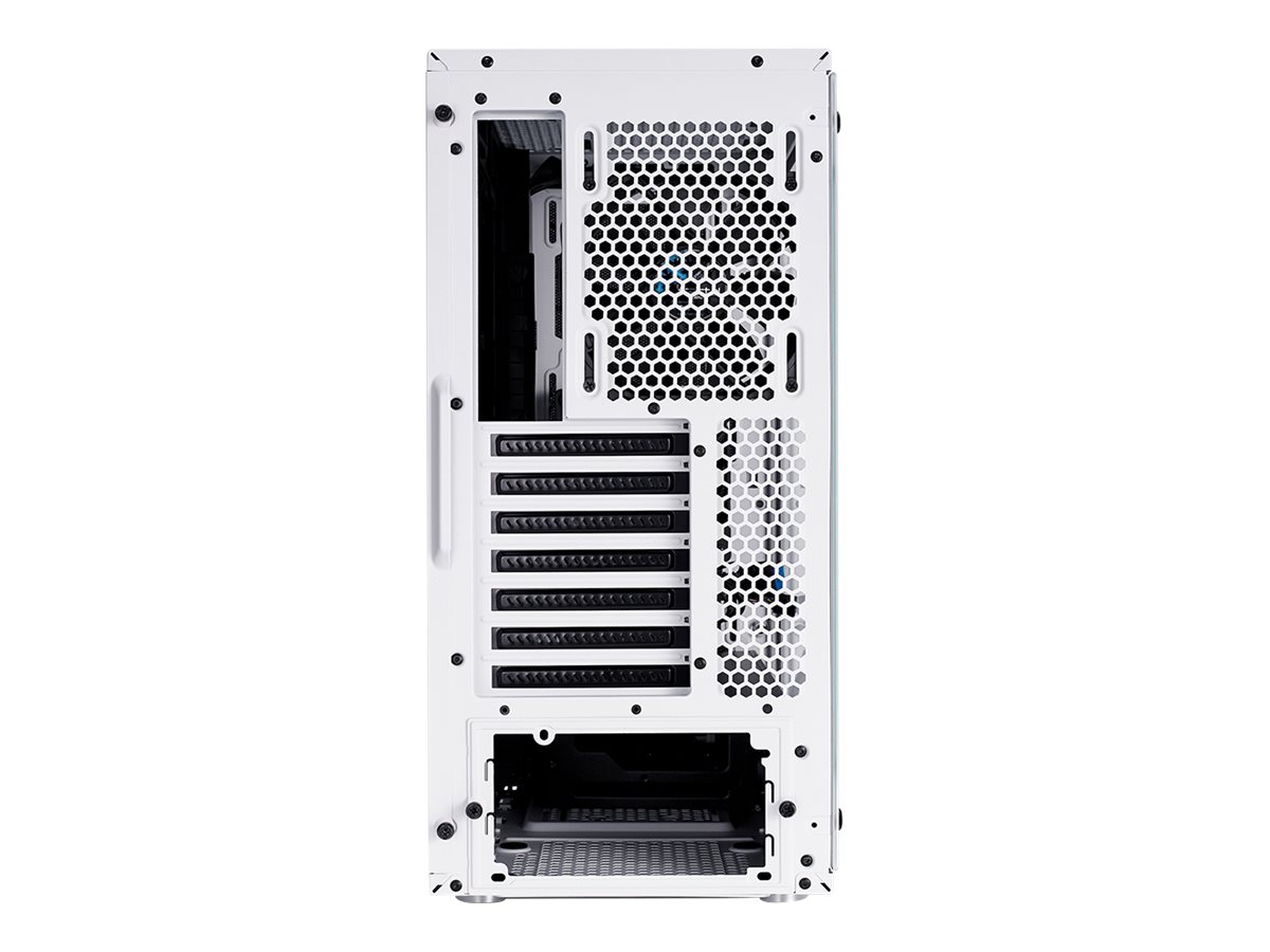 Fractal Design Meshify C White - TG - Tower - ATX - Seitenteil mit Fenster (gehärtetes Glas)