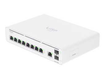 Ubiquiti UISP - Switch - managed - 9 x 101001000 + 2 x 1 Gigabit  10 Gigabit SFP+