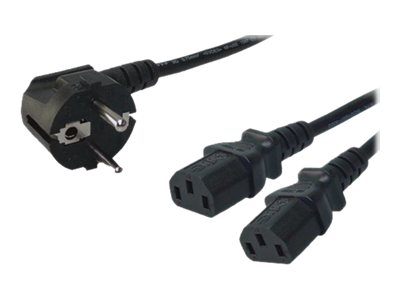 LogiLink Stromkabel - power IEC 60320 C13 zu CEE 77 (M)