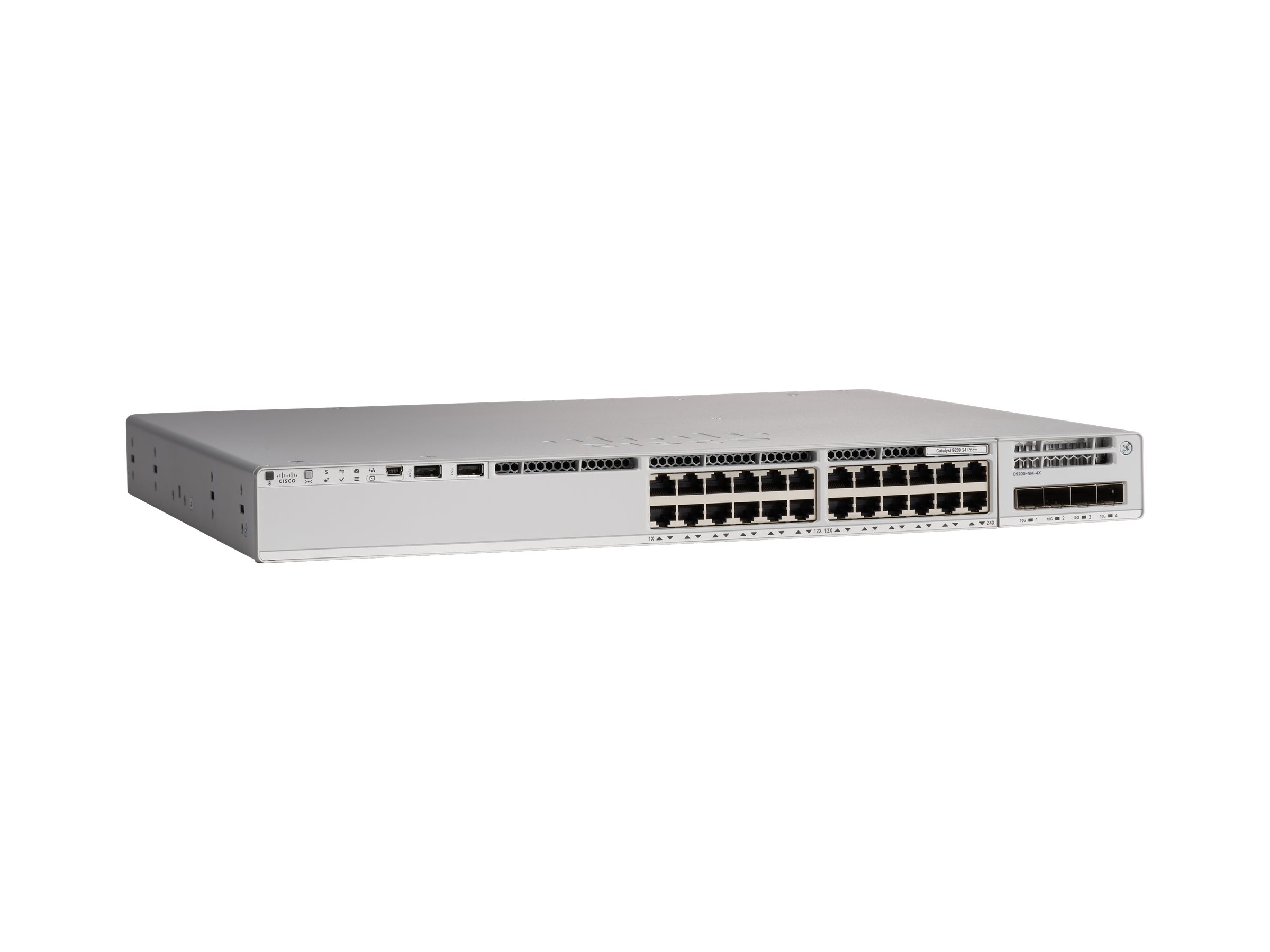 Cisco Catalyst 9200 - Network Advantage - Switch - L3 - Smart - 24 x 101001000 (PoE+)