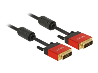 Delock DVI-Kabel - Dual Link - DVI-D (M) zu DVI-D (M)