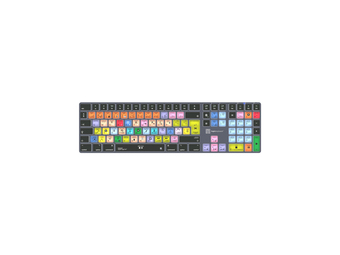 Logickeyboard Apple Logic Pro X2 Titan FR Mac LKB-LOGXP2-TM-FR - Tastatur - QWERTY