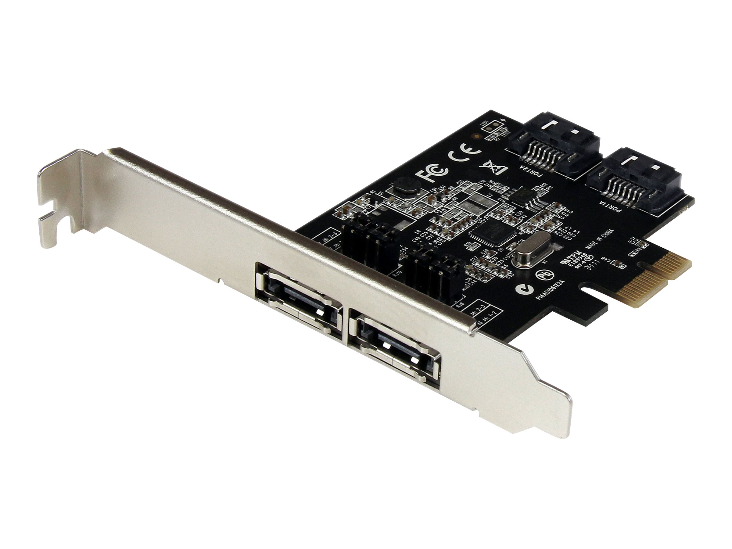 StarTech.com 2 Port SATA III PCI Express Schnittstellenkarte