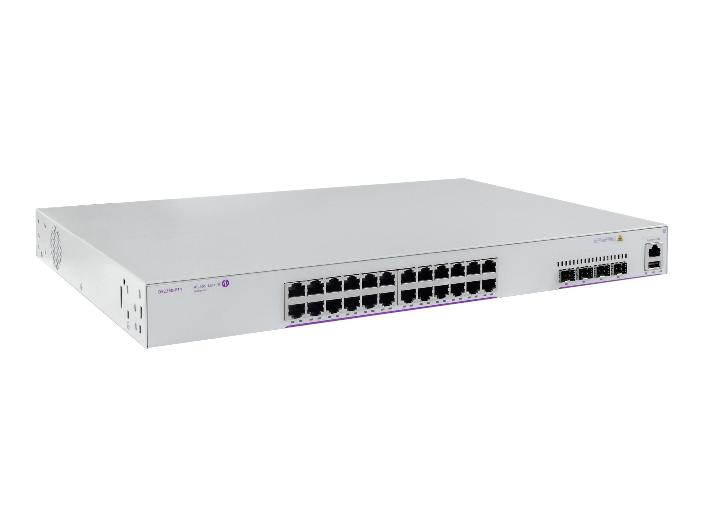 Alcatel Lucent OmniSwitch OS2260-P24 - Switch - L2+ - managed - 24 x 101001000 (PoE+)