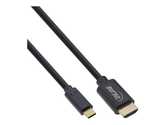 InLine USB Display Kabel - USB-C Stecker zu HDMI Stecker - 2m