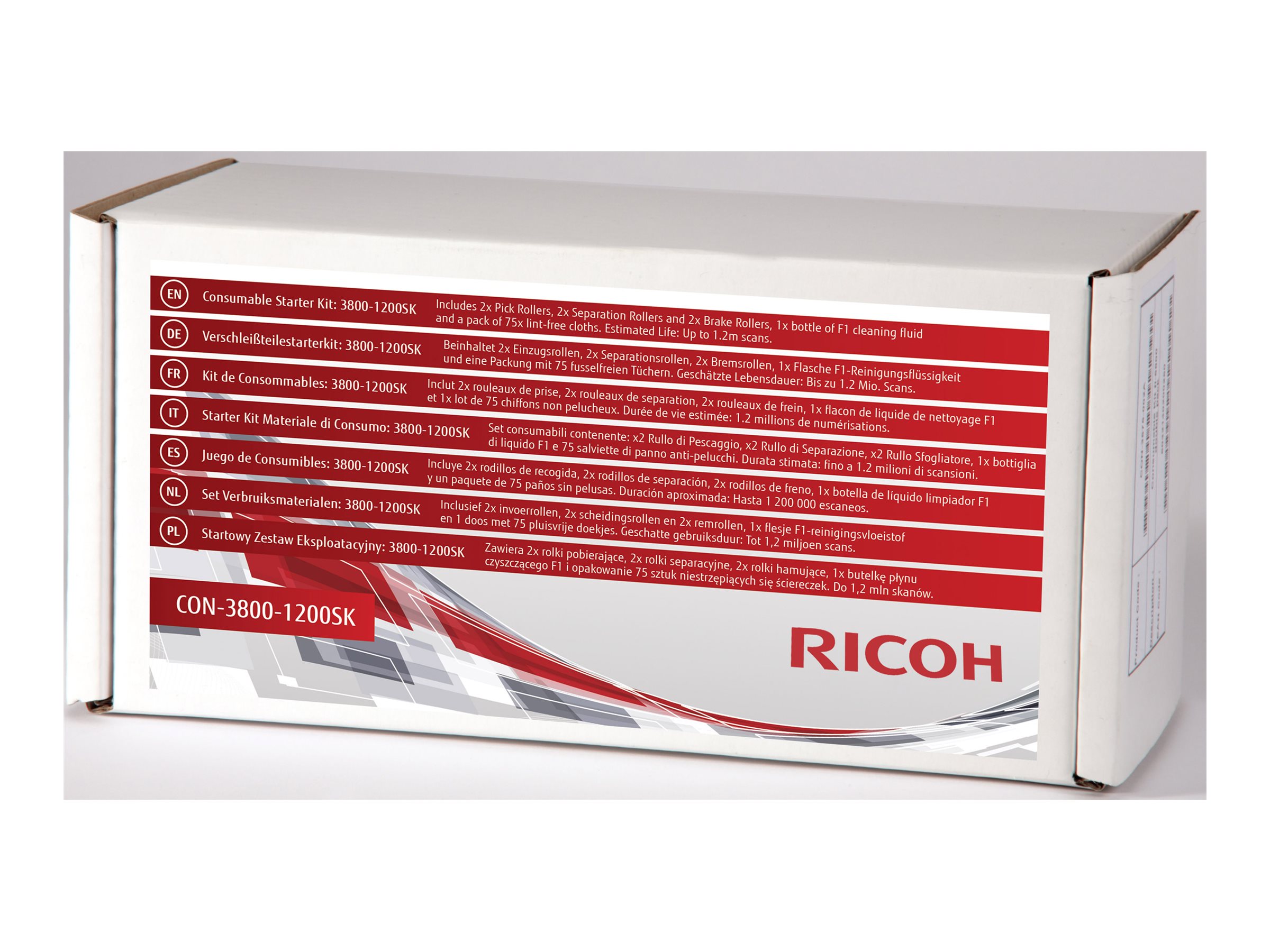 Fsas Technologies Ricoh - Scanner - Verbrauchsmaterialienkit - für Ricoh fi-8170