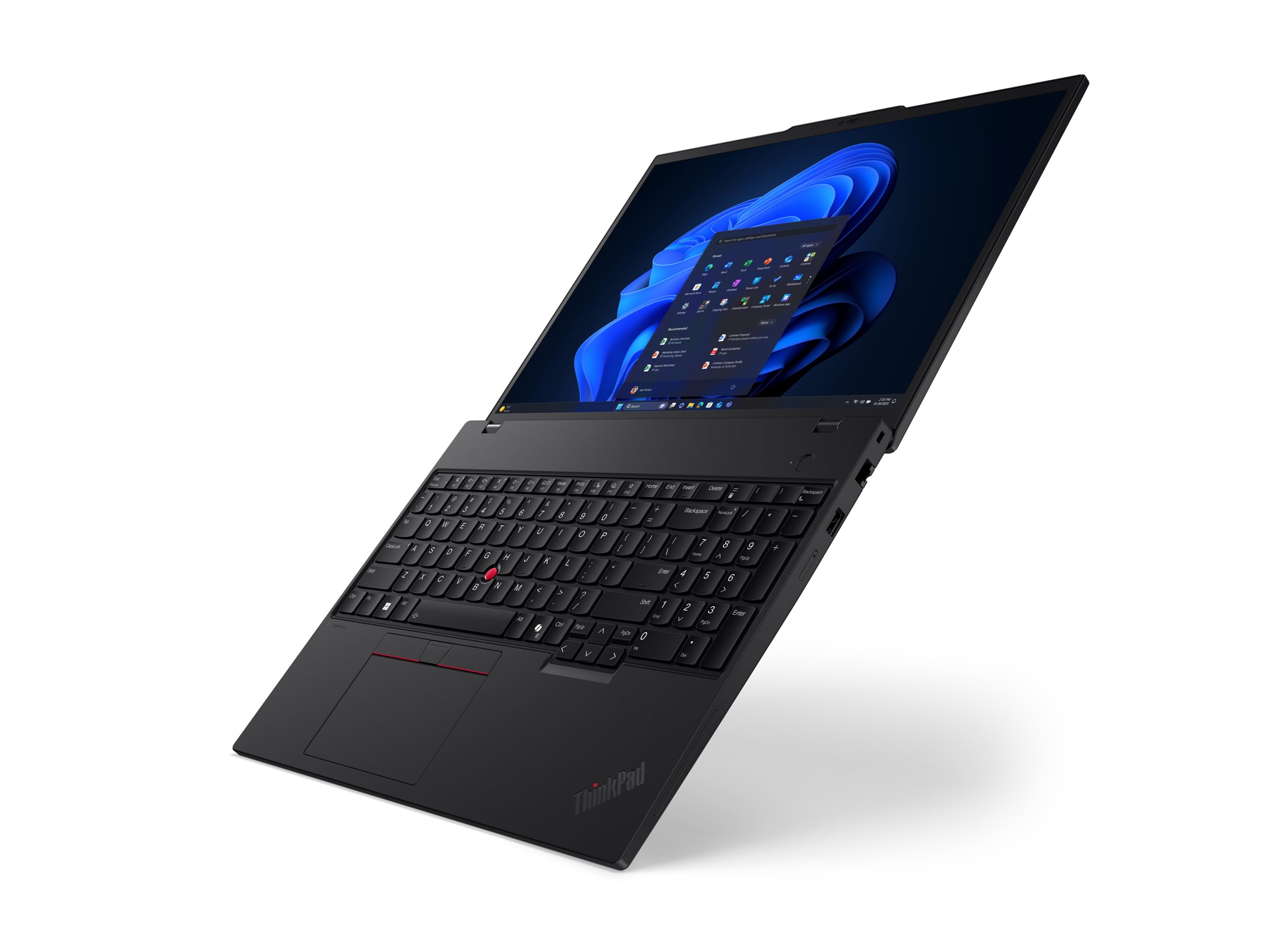 Lenovo ThinkPad T16 Gen 4 21QN - 180°-Scharnierdesign - AMD Ryzen AI 7 PRO 350  2 GHz - Win 11 Pro - Radeon 860M - 64 GB RAM - 1 TB SSD TCG Opal Encryption 2, NVMe, Performance - 40.6 cm (16")