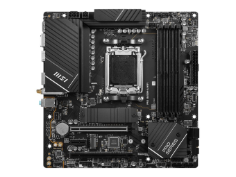MSI PRO B650M-A WIFI - Motherboard - Mini-ATX - Socket AM5 - AMD B650 Chipsatz - USB 3.2 Gen 2 USB-C 3.2 Gen2 USB 3.2 Gen 1 - 2.5 Gigabit LAN Wi-Fi 6 Bluetooth - Onboard-Grafik (CPU erforderlich)