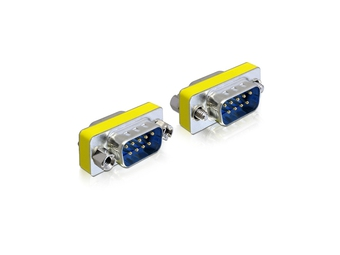 Delock Serieller Gender Changer - DB-9 (M)