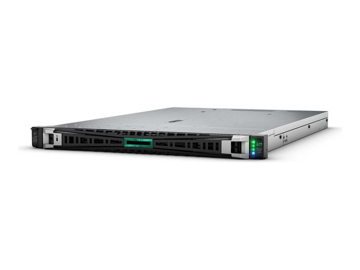 HPE ProLiant DL325 Gen11 - Server - Rack-Montage - 1U - 1-Weg - 1 x EPYC 9115  2.6 GHz - RAM 64 GB - SATASASNVMe - Hot-Swap 6.4 cm (2.5")