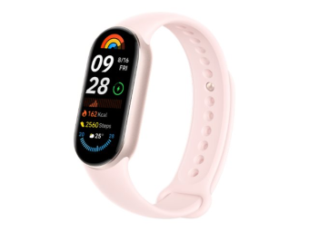 Xiaomi Smart Band 9 - Aktivitätsmesser mit Riemen - TPU - mystische Rose - Handgelenkgröße 135-210 mm - Anzeige 4.1 cm (1.62)