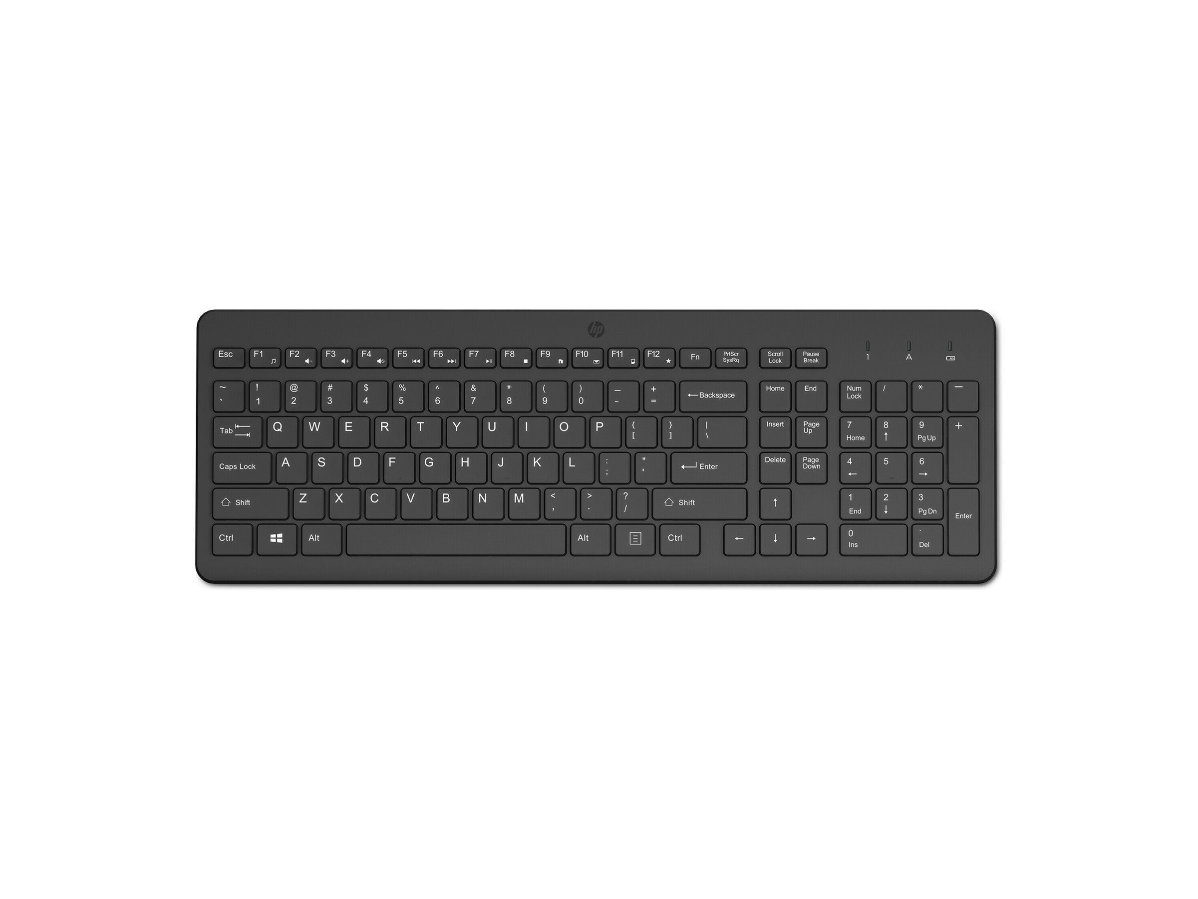 HP 225 - Tastatur - 2,5-Zonen-Layout - kabellos