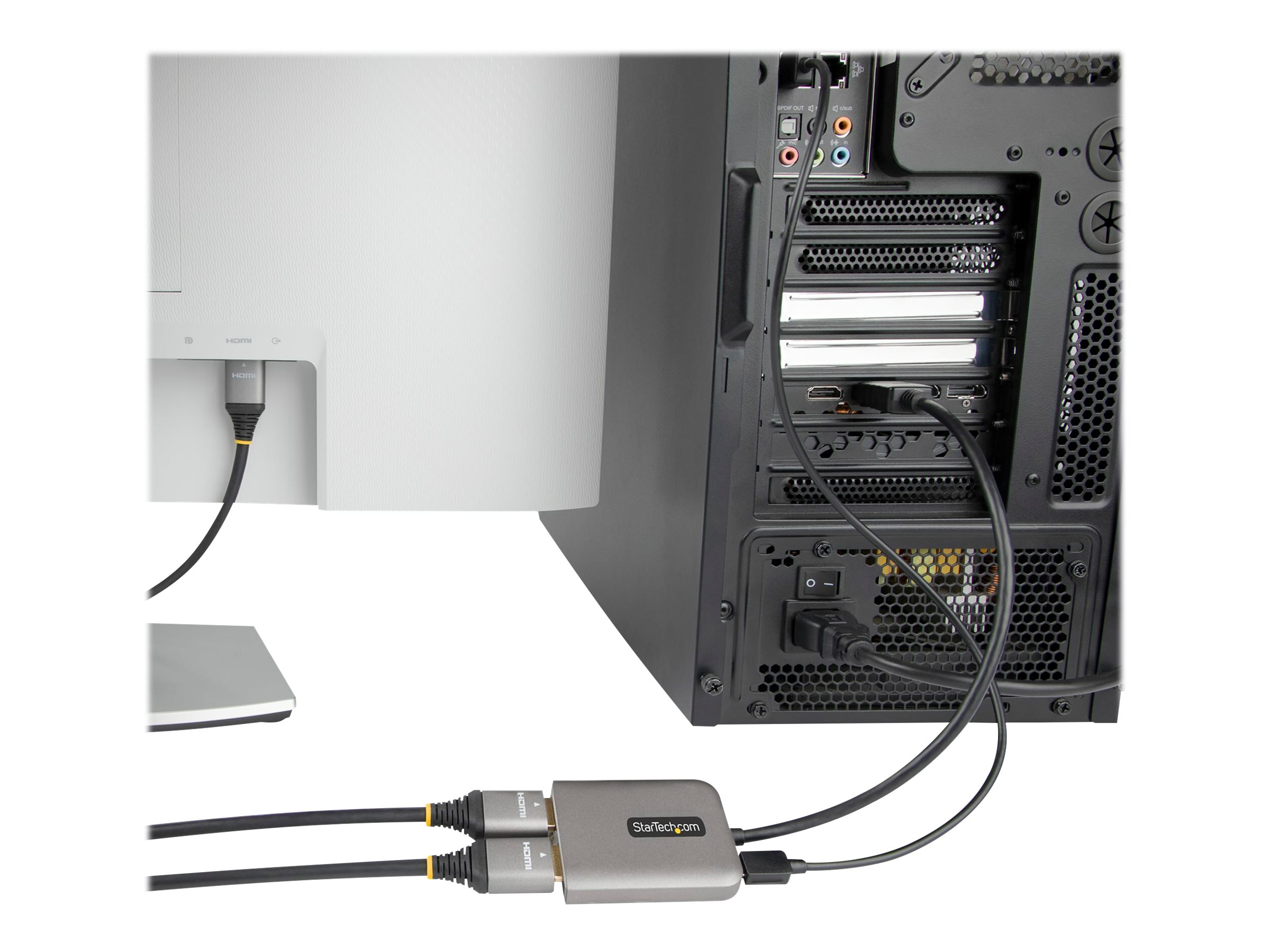 StarTech.com Startech Displayport MST Hub auf Dual HDMI 4K