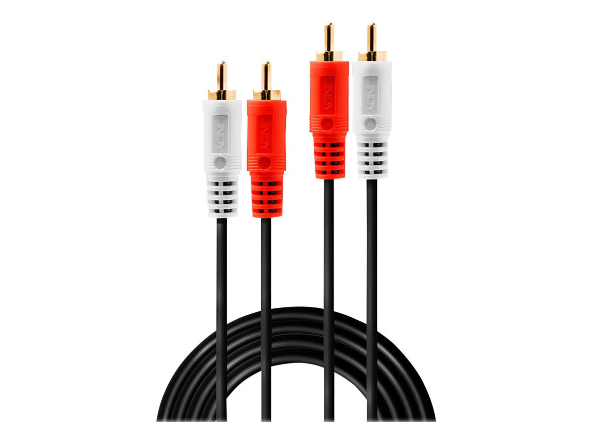 Lindy Premium - Video-  Audiokabel - RCA x 2