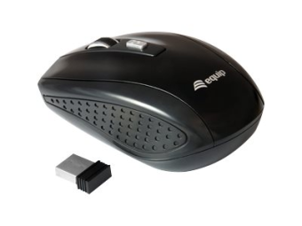 Equip Travel - Maus - rechts- und linkshändig - optisch - 4 Tasten - kabellos - 2.4 GHz - kabelloser Empfänger (USB)