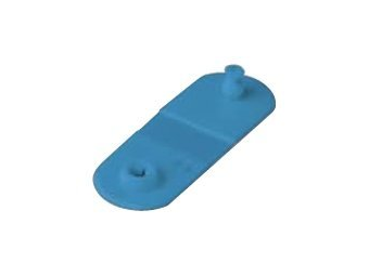 Zebra Armband-Clips - Blau (Packung mit 275)