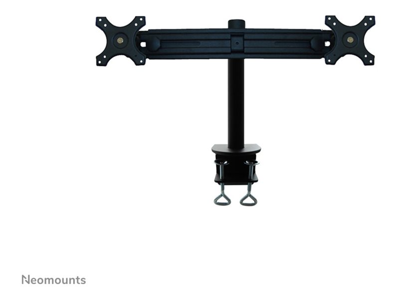 Neomounts FPMA-D700D - Befestigungskit - Voll beweglich - für 2 LCD-Displays - Schwarz - Bildschirmgröße 48.3-76.2 cm (19"-30")
