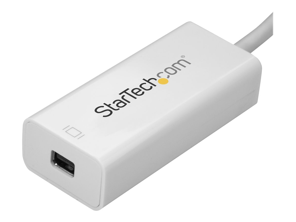 StarTech.com StarTech USB-C to Mini DisplayPort Adapter - 4K 60Hz - White - USB 3.1 Type-C to Mini DP Adapter (CDP2MDP)