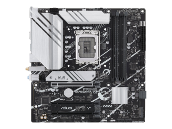 ASUS PRIME B760M-A WIFI D4 - Motherboard - micro ATX - LGA1700-Sockel - B760 Chipsatz - USB 3.2 Gen 2 USB 3.2 Gen 1 USB-C 3.2 Gen 1 - 2.5 Gigabit LAN Wi-Fi 6 Bluetooth - Onboard-Grafik (CPU erforderlich)