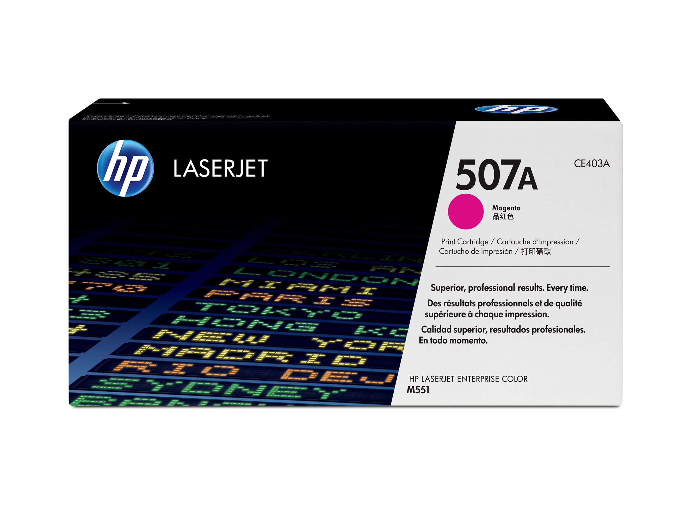 HP 507A - Magenta - original - LaserJet - Tonerpatrone (CE403A)