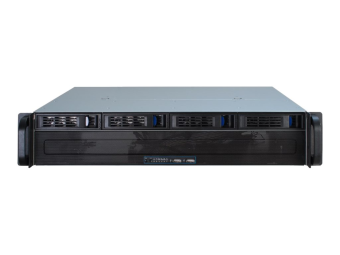 Inter-Tech IPC 2U-2404S - Rack-Montage - 2U - micro ATX - SATASAS - Hot-Swap - keine Spannungsversorgung (ATX)