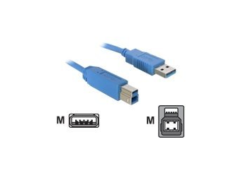 Delock USB-Kabel - USB Typ A (M) zu USB Type B (M)