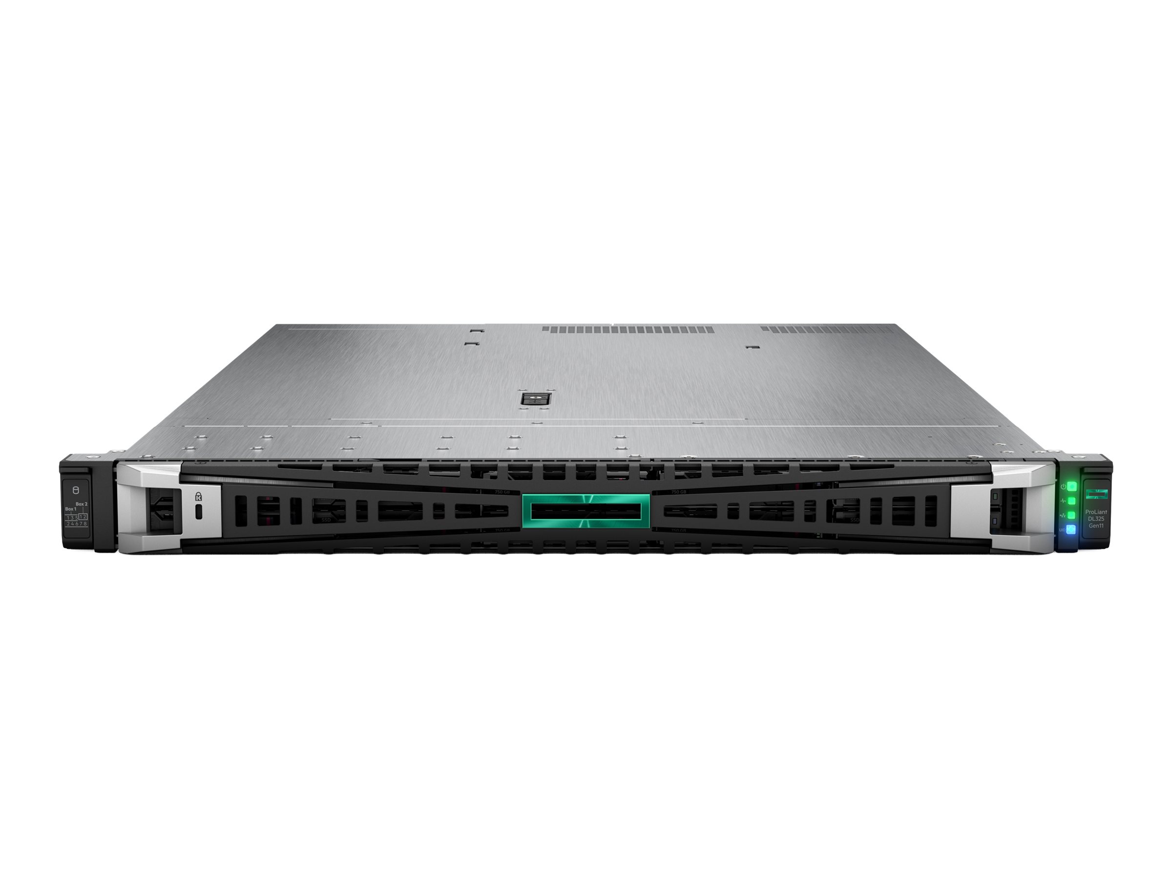 HPE ProLiant DL325 Gen11 - Server - Rack-Montage - 1U - 1-Weg - 1 x EPYC 9115  2.6 GHz - RAM 64 GB - SATASASNVMe - Hot-Swap 6.4 cm (2.5")