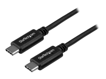 StarTech.com USB-C Kabel - StSt - 0,5m - USB 2.0 - USB-C Ladekabel - USB 2.0 Typ-C - Kurzes USB C Kabel - USB-Kabel - USB-C (M)