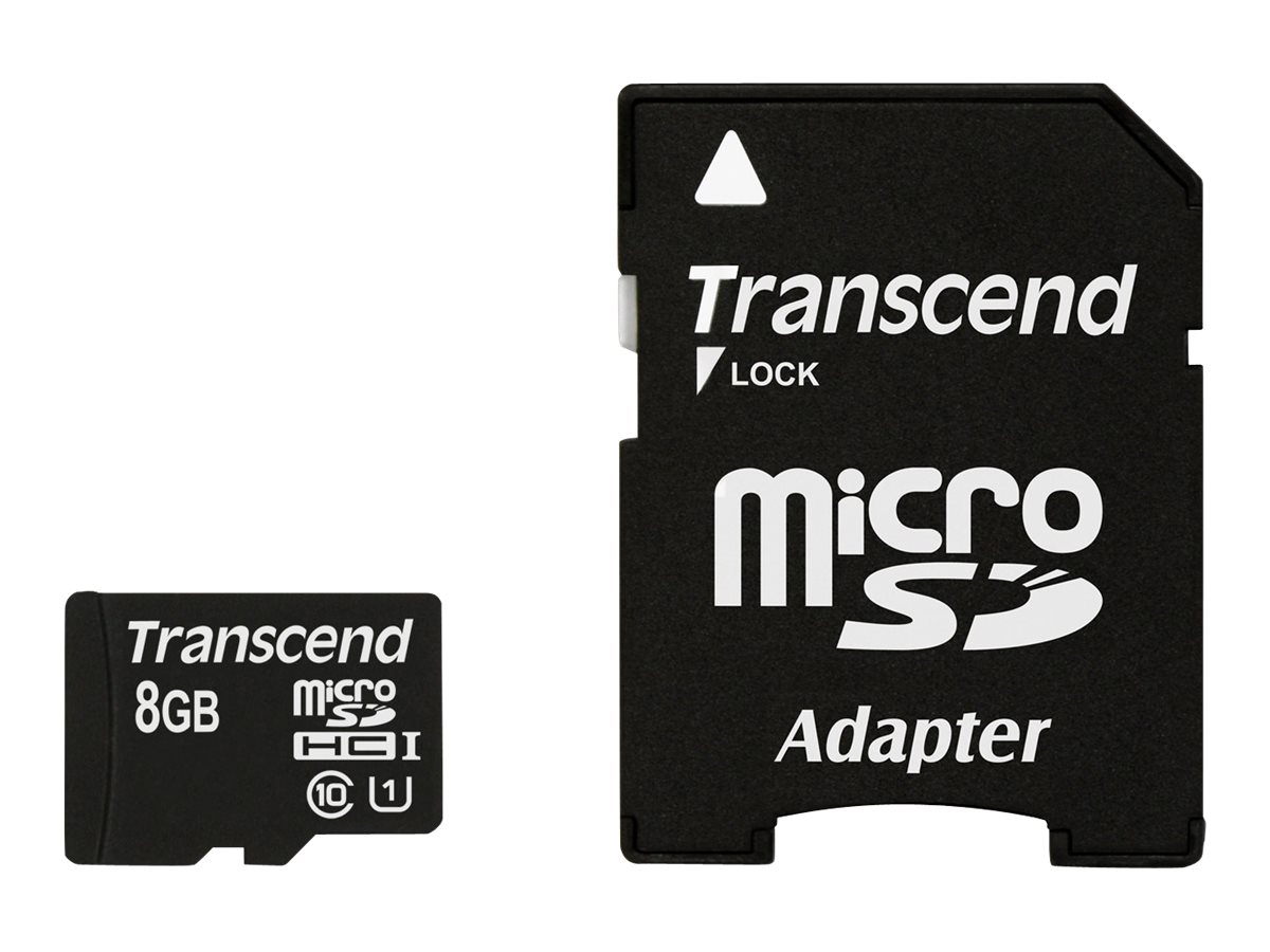 Transcend Premium - Flash-Speicherkarte (microSDHCSD-Adapter inbegriffen)