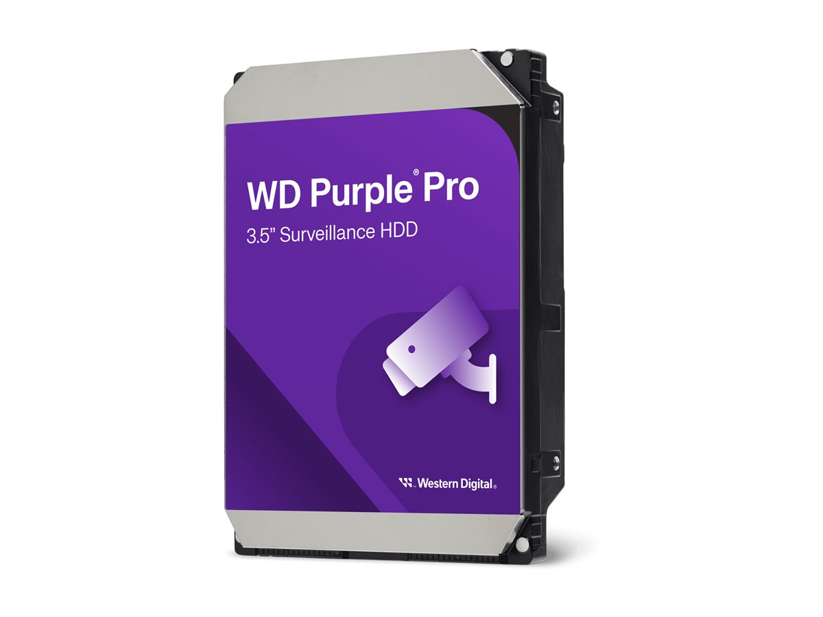 WD Purple Pro WD8002PURP - Festplatte - 8 TB - Videoüberwachung, Smart Video - intern - 3.5" (8.9 cm)