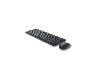 Dell KM3322W - Volle Größe (100%) - Kabellos - RF Wireless - QWERTY - Schwarz - Maus enthalten