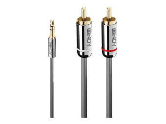 Lindy Cromo Line - Audiokabel - mini-phone stereo 3.5 mm männlich zu RCA männlich