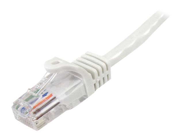 StarTech.com 1m Cat5e RJ45 UTP Netzwerkkabel Snagless - Cat 5e Patchkabel - Weiß - Stecker  Stecker - Patch-Kabel - RJ-45 (M)