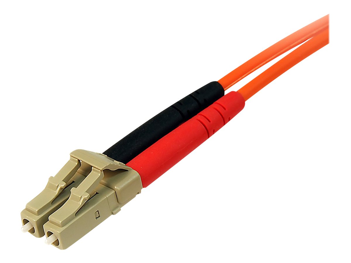 StarTech.com 10m Fiber Optic Cable - Multimode Duplex 50125 - LSZH - LCLC - OM2 - LC to LC Fiber Patch Cable - Patch-Kabel - LC Multi-Mode (M)