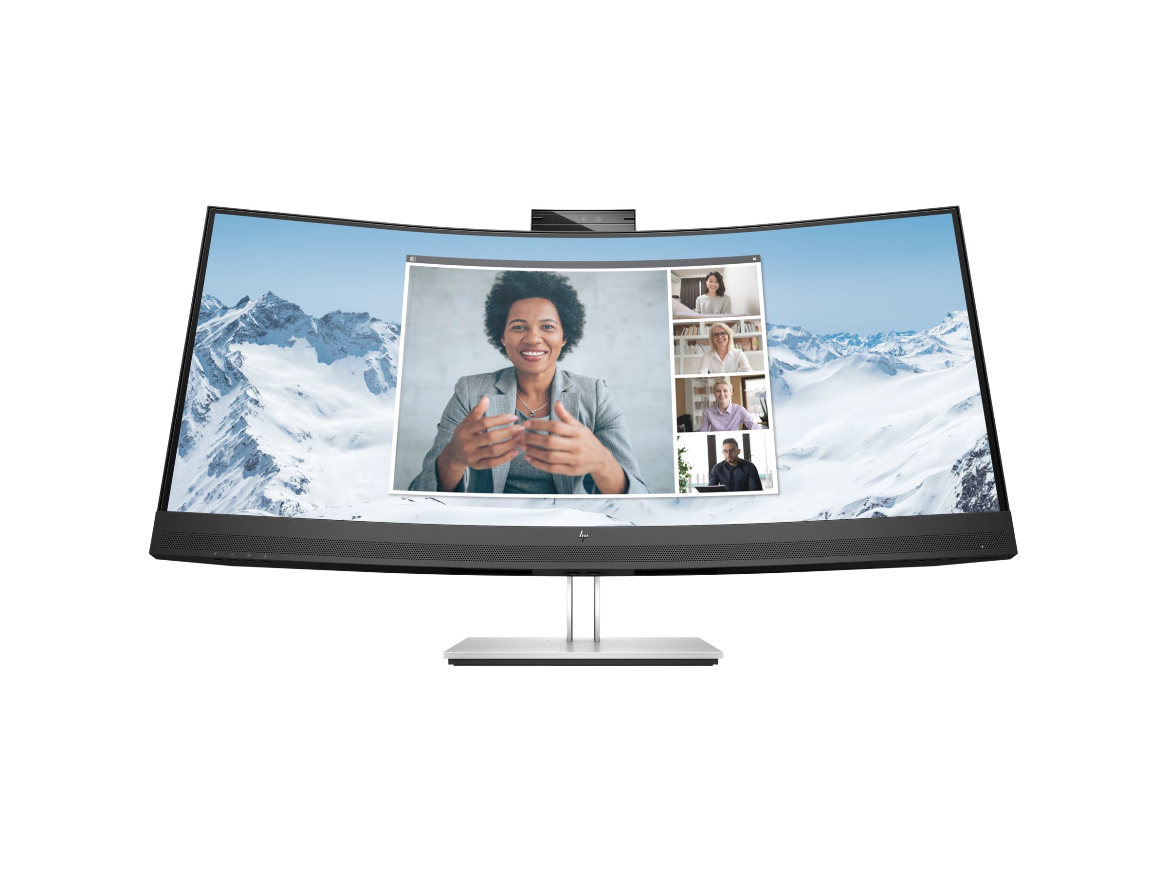 HP E34m G4 Conferencing Monitor - E-Series - LED-Monitor - gebogen - 86 cm (34")
