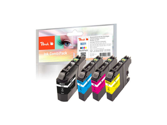 Peach 319795 - Kompatibel - Tinte auf Pigmentbasis - Schwarz - Cyan - Magenta - Gelb - Brother - Multi pack - Brother DCPJ 562 DW Brother MFCJ 1100 Series Brother MFCJ 1150 DW Brother MFCJ 1180 DWT Brother...