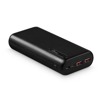 MEDIARANGE MR756 - 20000 mAh - Lithium-Ion (Li-Ion) - Quick Charge 3.0 - 3,7 V - 18 W - Schwarz