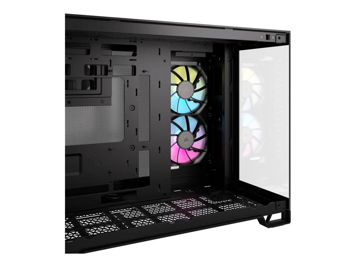 Corsair iCUE LINK 2500X RGB - Mid tower - micro ATX - Seitenteil mit Fenster (gehärtetes Glas)