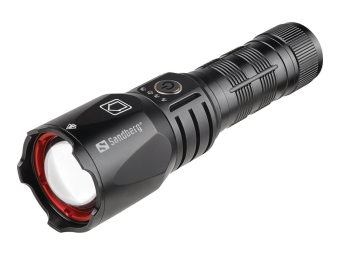 SANDBERG Active Survivor Torch Powerbank 5000 - Powerbank - 5000 mAh - 18.5 Wh - 2 A - 2 Ausgabeanschlussstellen (USB, USB-C)