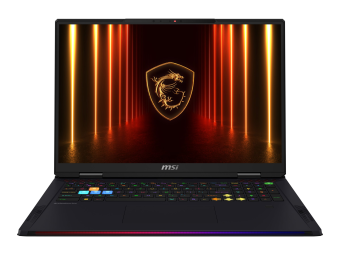 MSI Raider A18 HX A9WIG-080 - AMD Ryzen 9 9955HX3D  2.5 GHz - Win 11 Home - GeForce RTX 5080 - 64 GB RAM - 2 TB SSD NVMe - 45.7 cm (18)