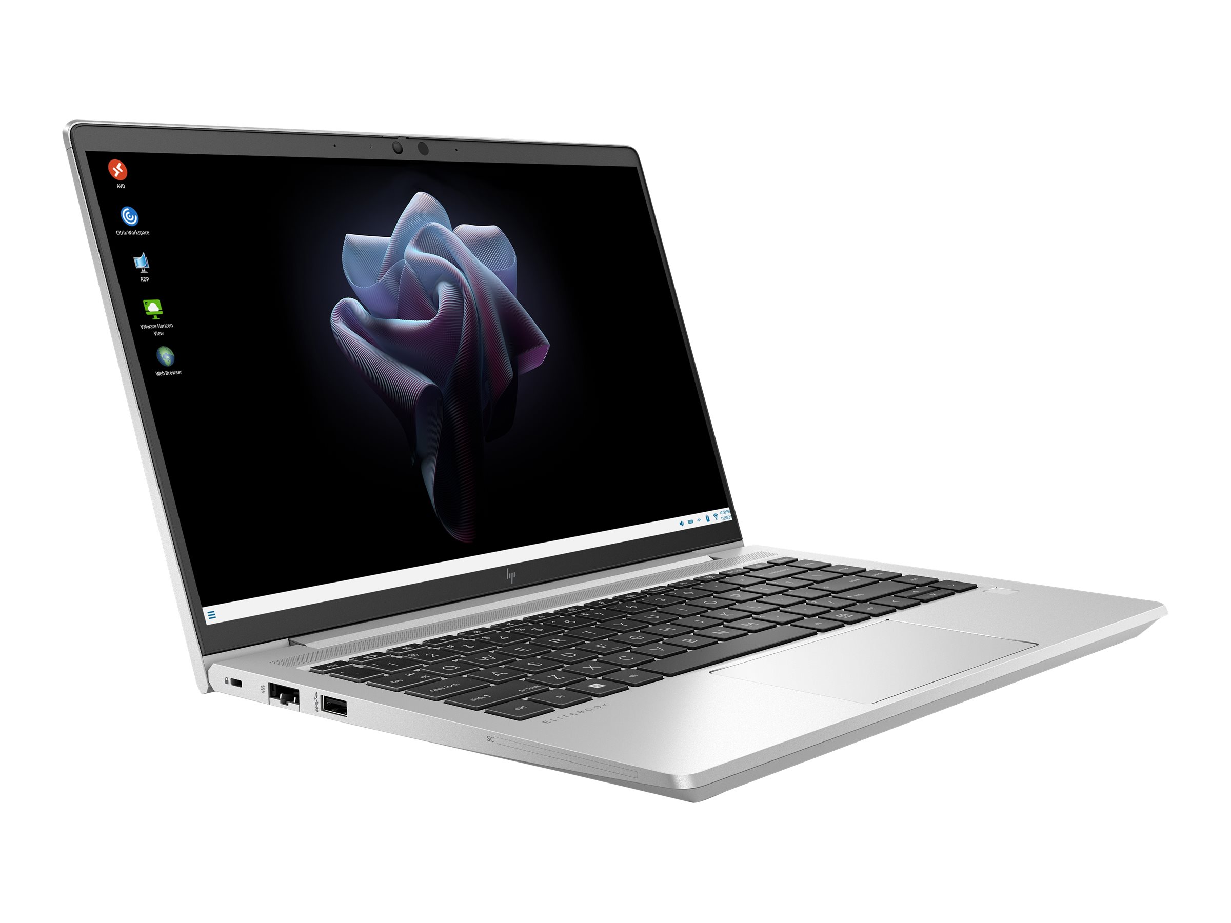 HP Elite Mobile Thin Client mt645 G7 - 180°-Scharnierdesign - AMD Ryzen 3 5425U  2.7 GHz - Win 10 IoT Enterprise - Radeon Graphics - 8 GB RAM - 128 GB SSD NVMe, TLC, HP Value - 35.56 cm (14")