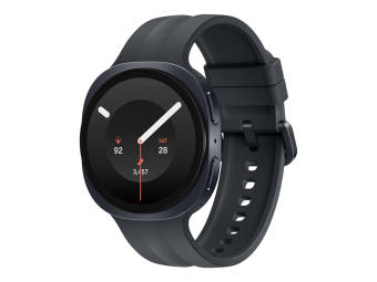 Samsung Galaxy Watch9 - 40 mm - Carbon-Schwarz - intelligente Uhr mit Sportband - schwarz - Bandgröße SM - Anzeige 3.4 cm (1.3")
