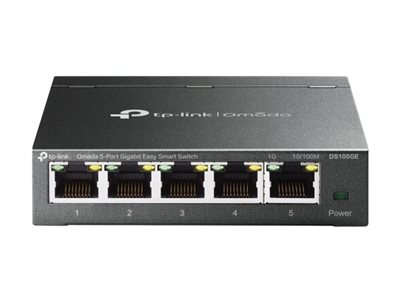TP-LINK Omada ES208G V1 - Switch - managed - 8 x 101001000Base-T