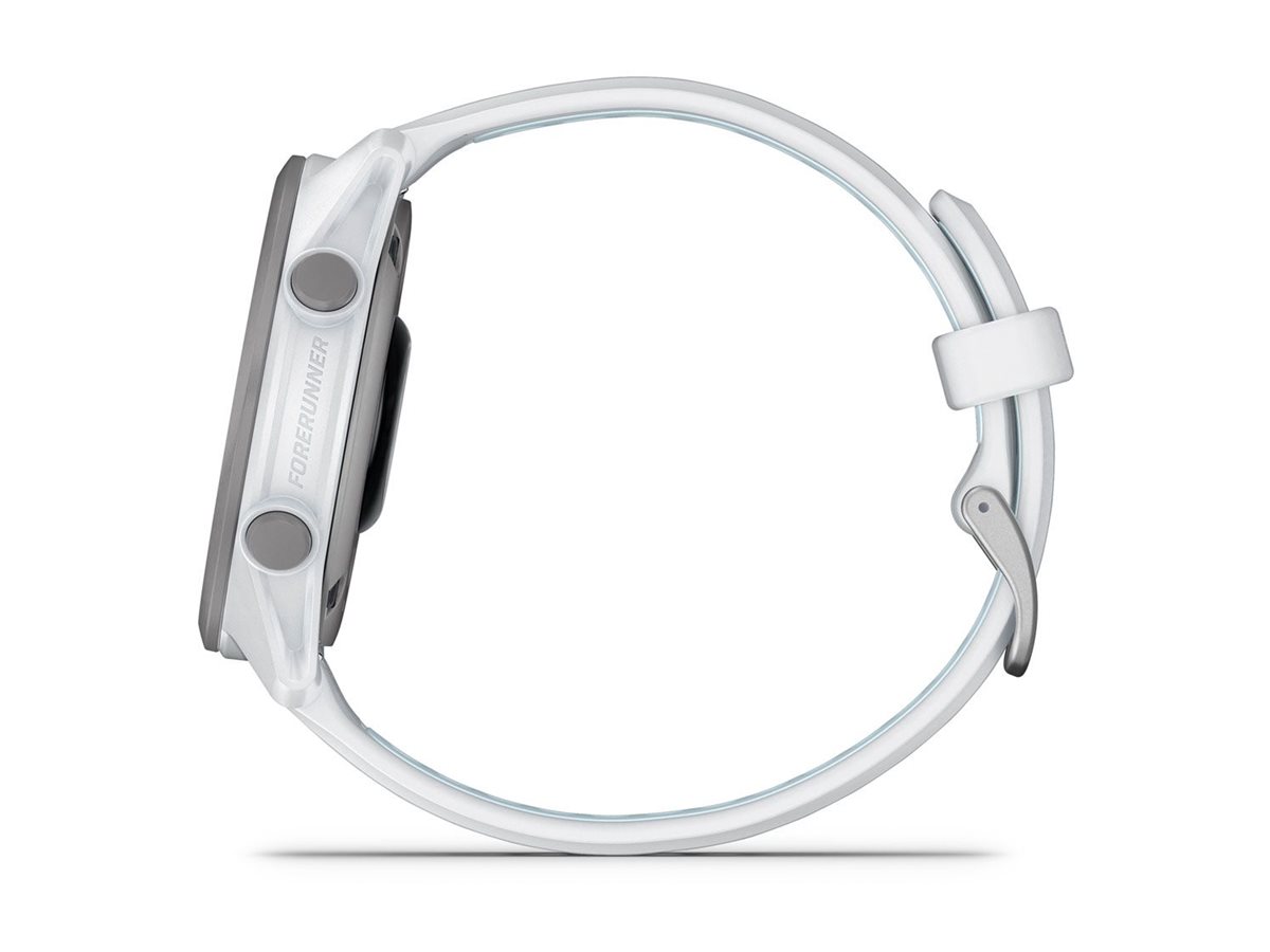 Garmin Forerunner 170 - Whitestone - Sportuhr mit Band - Silikon - whitestonecloud blue - Anzeige 3.04 cm (1.2")