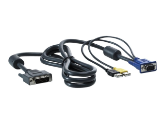 HPE USB Server Console Cable - Video-  USB-Kabel - 1.8 m (Packung mit 2)