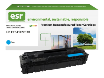 ESR Mit hoher Kapazität - Cyan - kompatibel - wiederaufbereitet - Tonerpatrone (Alternative zu: HP CF541X)