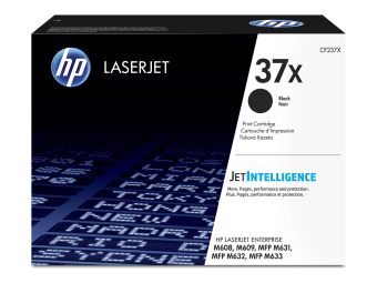 HP 37X - Hohe Ergiebigkeit - Schwarz - original - LaserJet - Tonerpatrone (CF237X)