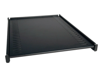 Tripp Eaton Tripp Lite Series 4-Post Rack Enclosure Fixed Heavy Duty Toolless Mount Shelf - Rack - Regal - Schwarz - 48.3 cm (19)